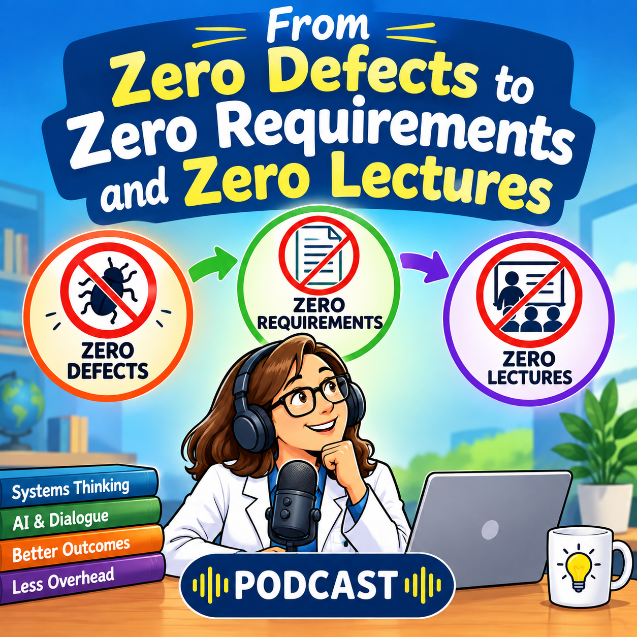 From Zero Defects to Zero Requirements and Zero Lectures episode artwork